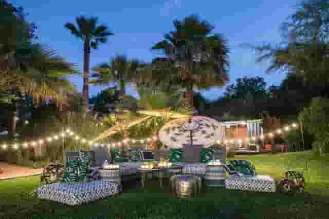 Outdoor courtyard