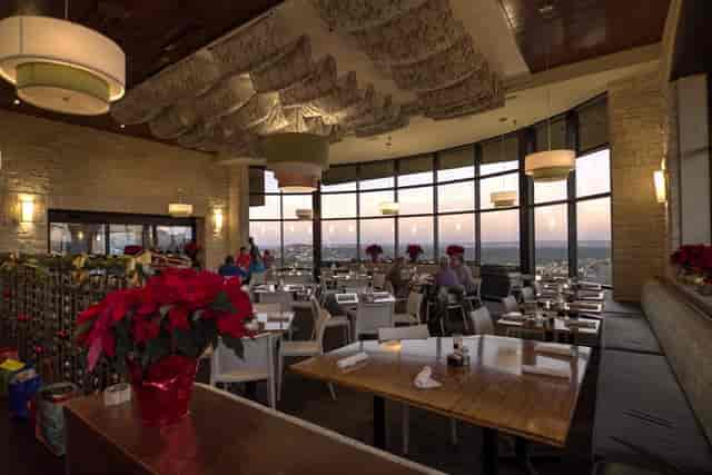 Grove Wine Bar panoramic view event space