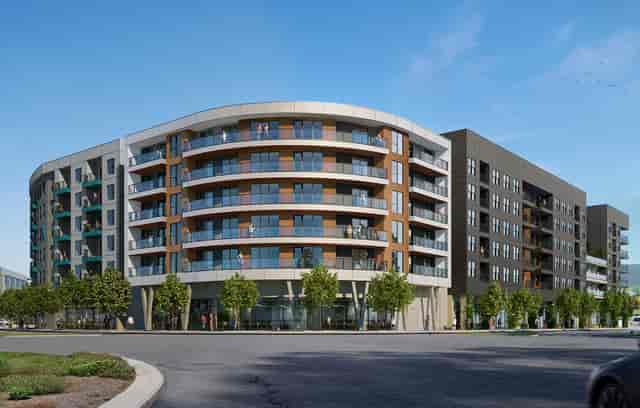 Parkside mixed-use development, retail, conference venue