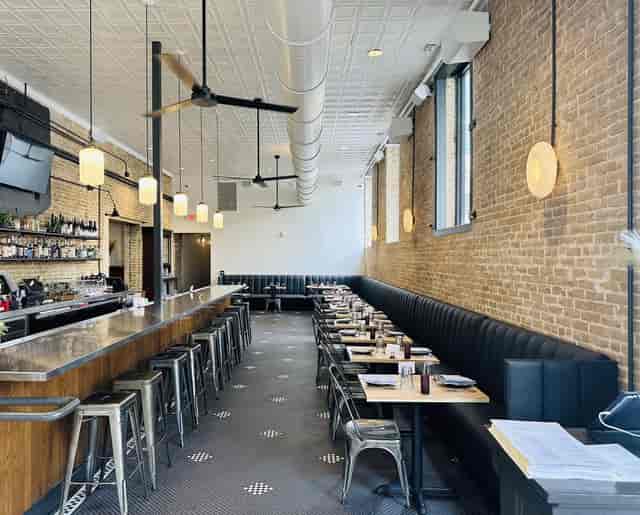 Parkside Projects steakhouse event bar brick venue