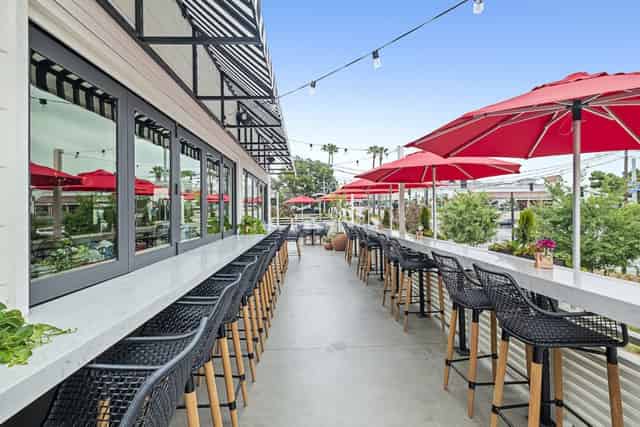 Outdoor patio