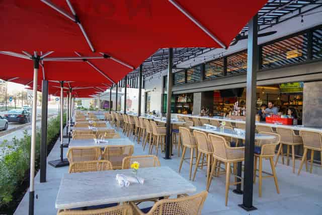 Outdoor patio