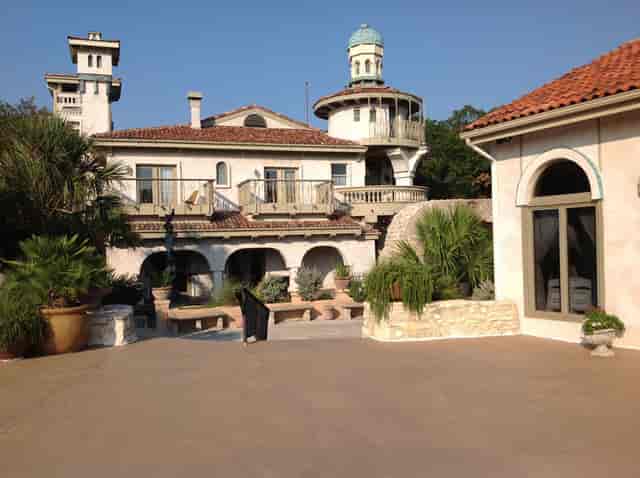 Villa Antonia terraces: Mediterranean event venue, outdoor reception