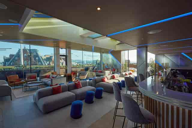 1820 Rooftop Bar, city views, cocktail reception, networking event