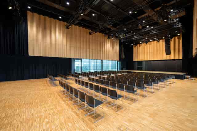 Modern MUNCH auditorium: event venue, conference space