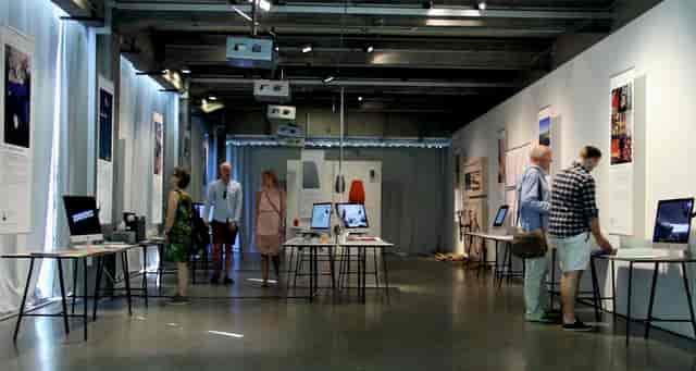 Oslo architecture exhibition launch space