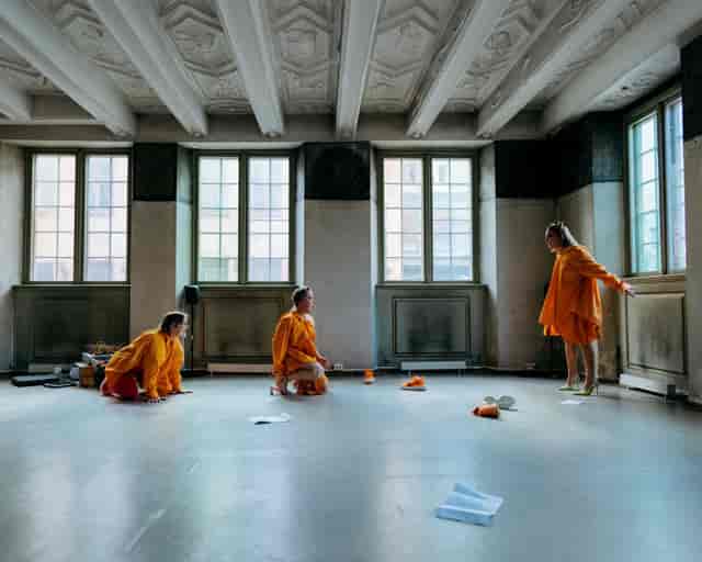 Oslo Kunstforening: Minimalist event venue, natural light, performance space