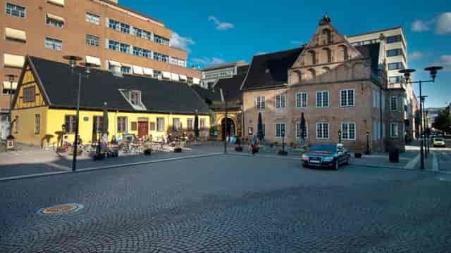 historic Oslo plaza outdoor event venue