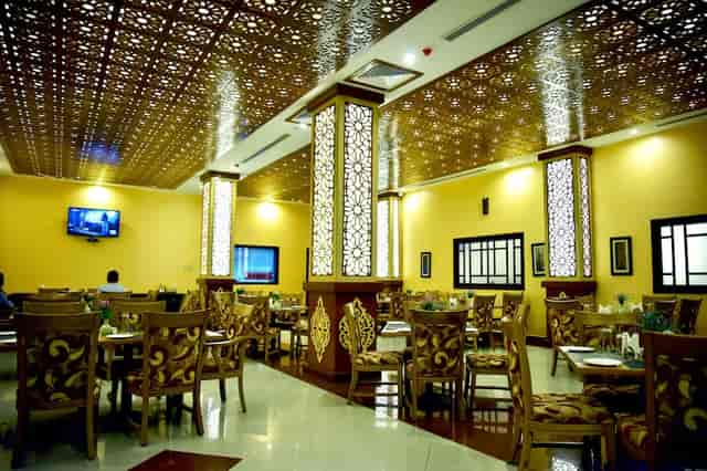 Blue Sapphire ballroom, ornate, luxury event venue