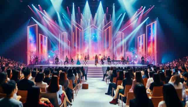 Gala stage, Diamond Jubilee Hall, awards, launch.
