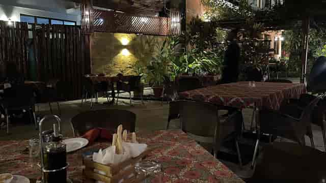 Outdoor pizzeria event space, rehearsal dinner, reception