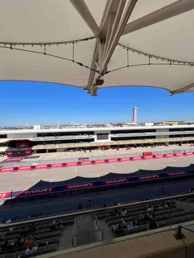 COTA Main Grandstand Suites, luxury event space, F1 hospitality