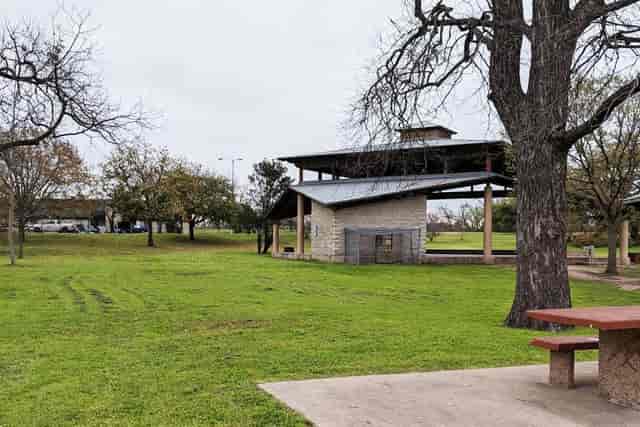 Austin park picnic pavilion, outdoor event, team building