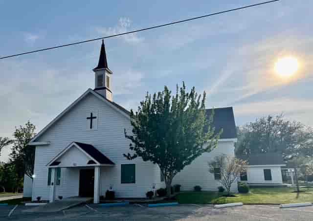 Methodist church chapel, intimate event, community luncheon
