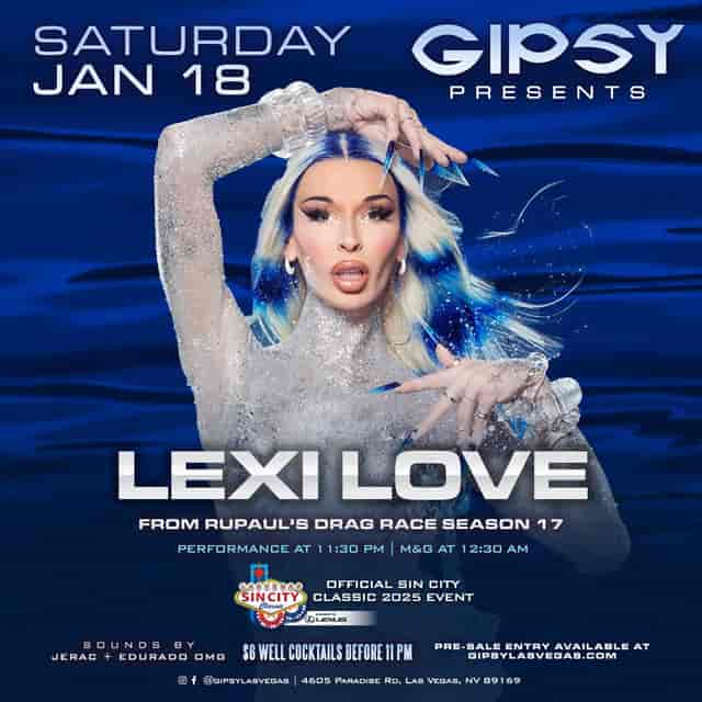 Vintage Glam Drag Show Lexi Las Vegas