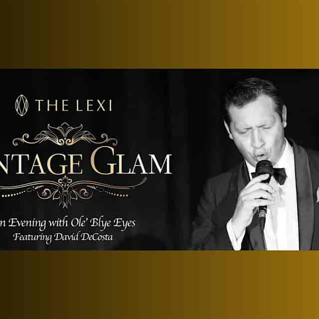 Vintage Glam singer, Lexi, Gala Event