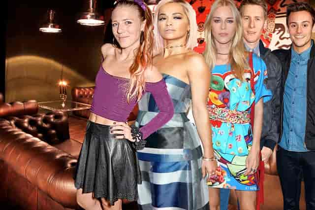 Miami nightclub VIP lounge launch event