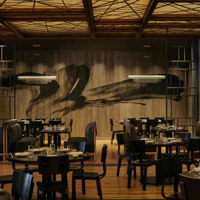 Nobu Las Vegas abstract art upscale event venue