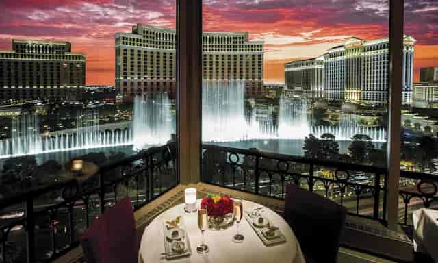 Eiffel Tower semi-private room, city view, event venue