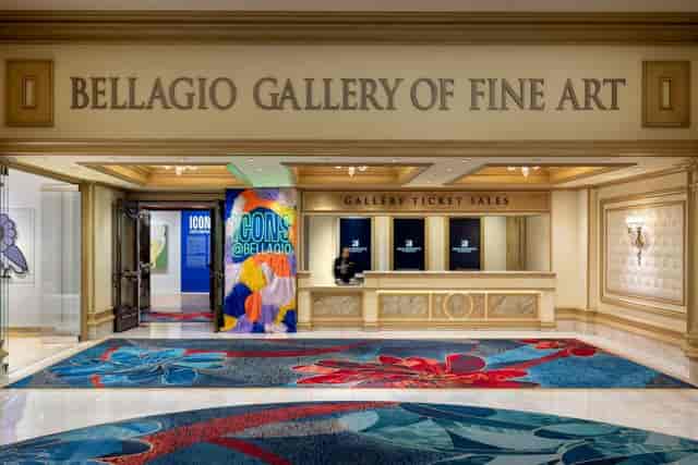 Bellagio gallery event space, corporate reception venue