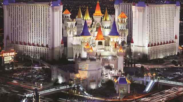 Excalibur Casino event, medieval themed hotel