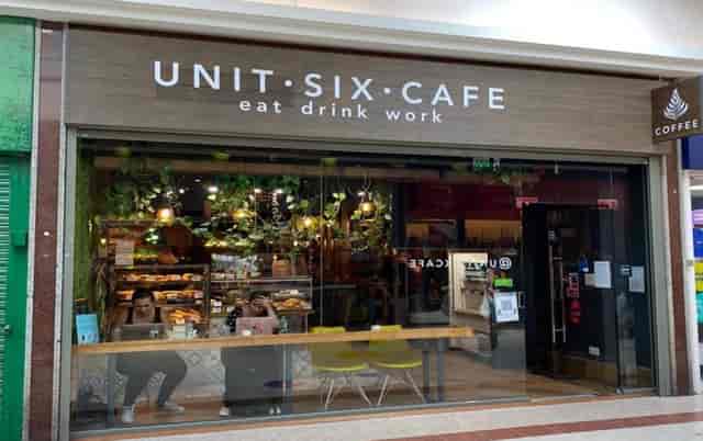 Unit Six Cafe casual meeting, coffee, team huddle