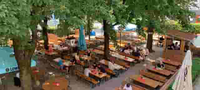 Beer garden