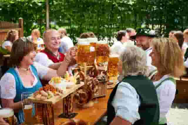 Beer garden