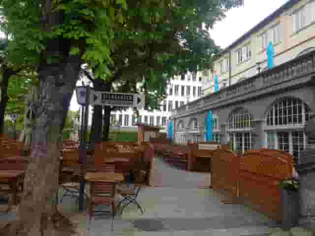 Beer garden