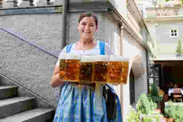 Beer garden
