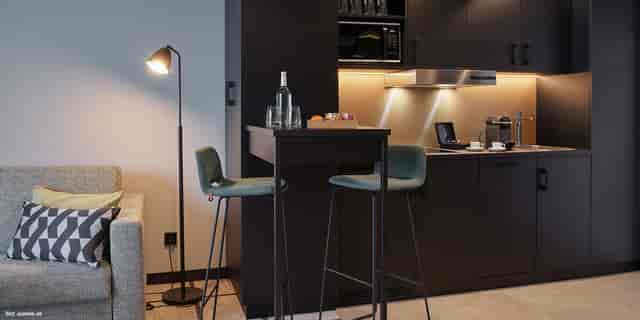 München event kitchen suite, modern meeting catering