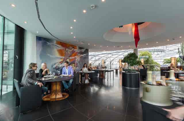Ikarus Restaurant Hangar-7, panoramic views, executive dinner, cocktail reception