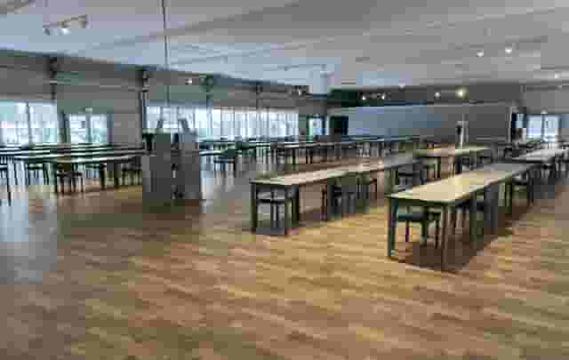 Stylish cafeteria for Swiss Krono