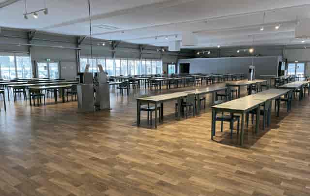 Stylish cafeteria for Swiss Krono - Telia