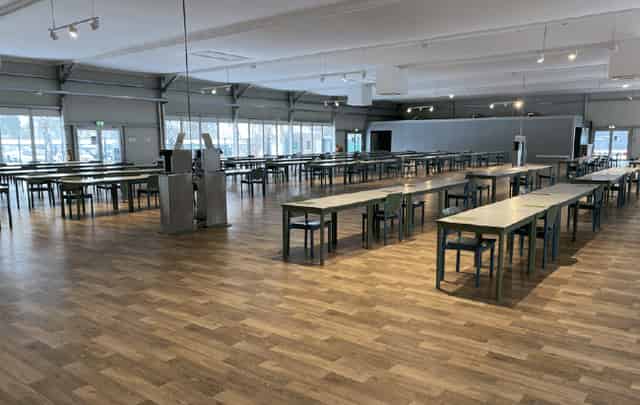 Stylish cafeteria for Swiss Krono