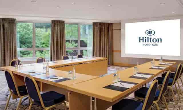 Hilton Munich Park meeting room, U-shape, AV, corporate event