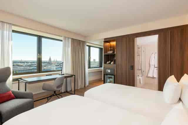 Nymphenburg NH modern hotel room, executive retreat, VIP accommodation