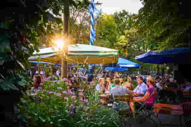 Beer garden