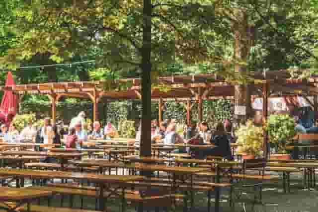 Beer garden