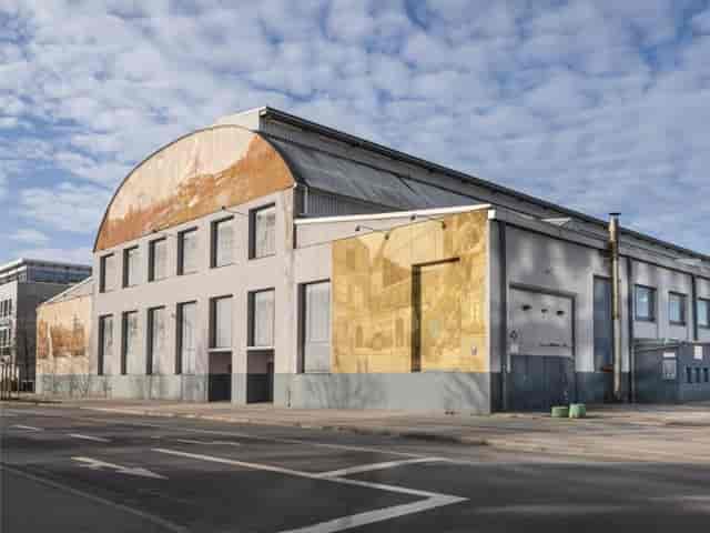 Industrial venue for corporate events, product launches