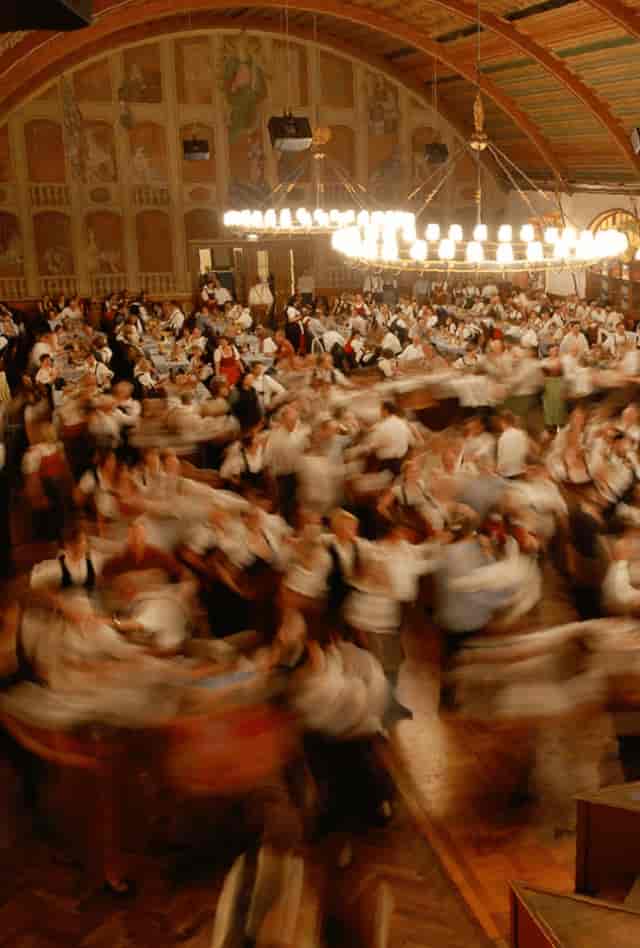 Oktoberfest Munich Hall, Beer, Live Music