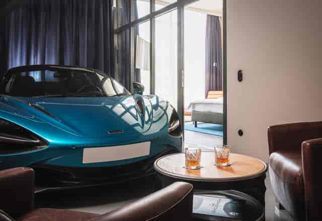 Luxury car launch event space, Munich