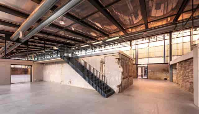 AMERON Motorworld Munich: Industrial event hall, brand launch.