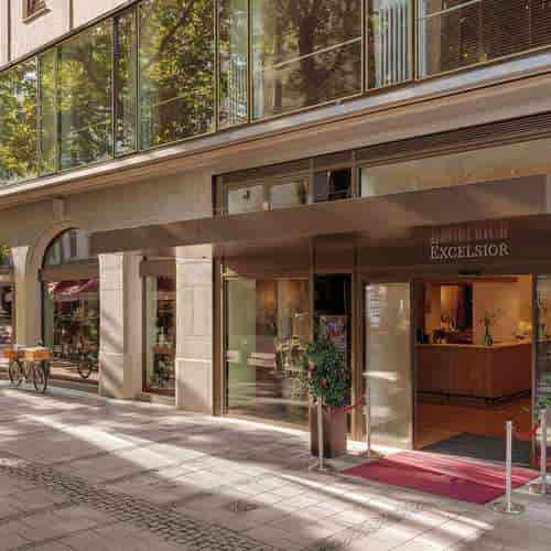 Excelsior Hotel event venue, upscale, classic lobby
