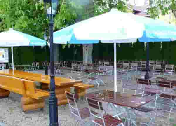 Beer garden