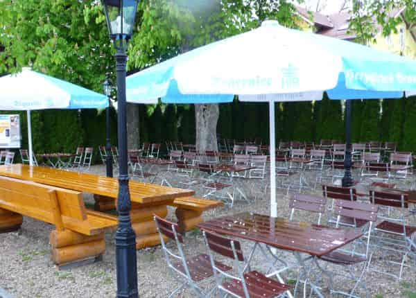 Beer garden