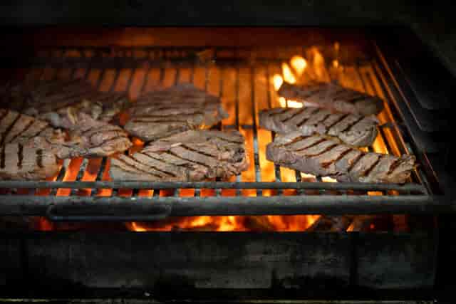 Live steak grill catering, event food