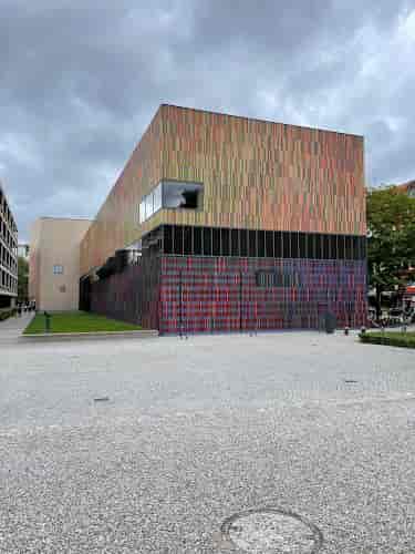 Museum Brandhorst event space, modern facade, exhibition, networking
