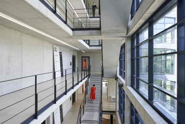 Munich Urban Colab: Modern concrete venue, conference, exhibition.