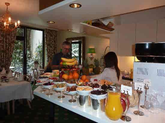 Hotel Admiral breakfast buffet, corporate event catering